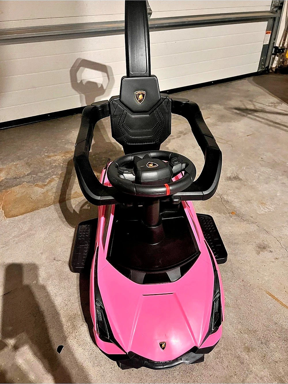 Lamborghini SIAN Push Car Pink Ride-On Car